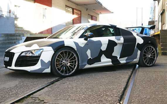 Audi R8 GTBC Camouflage